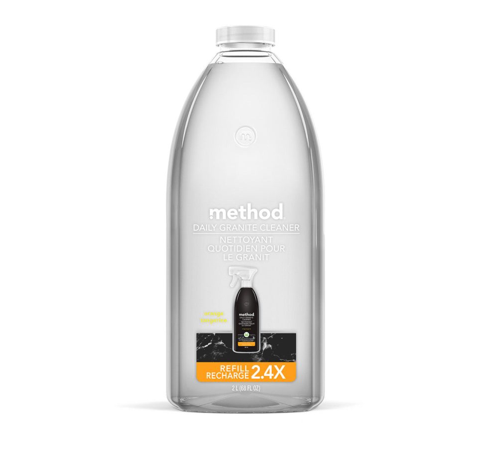 daily granite cleaner refill - orange tangerine. 68 fl oz